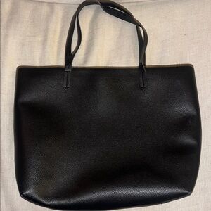 Elegant Black Tote Bag